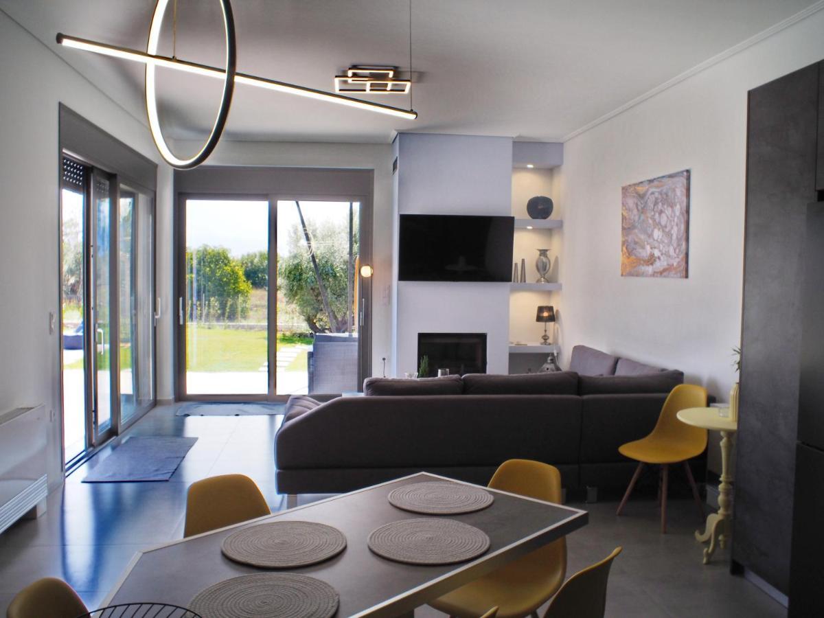 Nostos Luxury Villas With Private Pool In Nafpaktos Zewnętrze zdjęcie